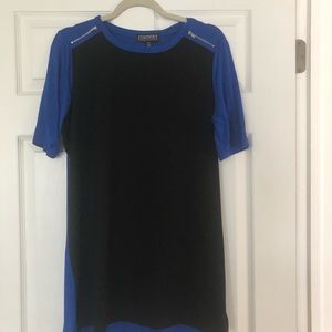 Context tunic Black and Blue Size M